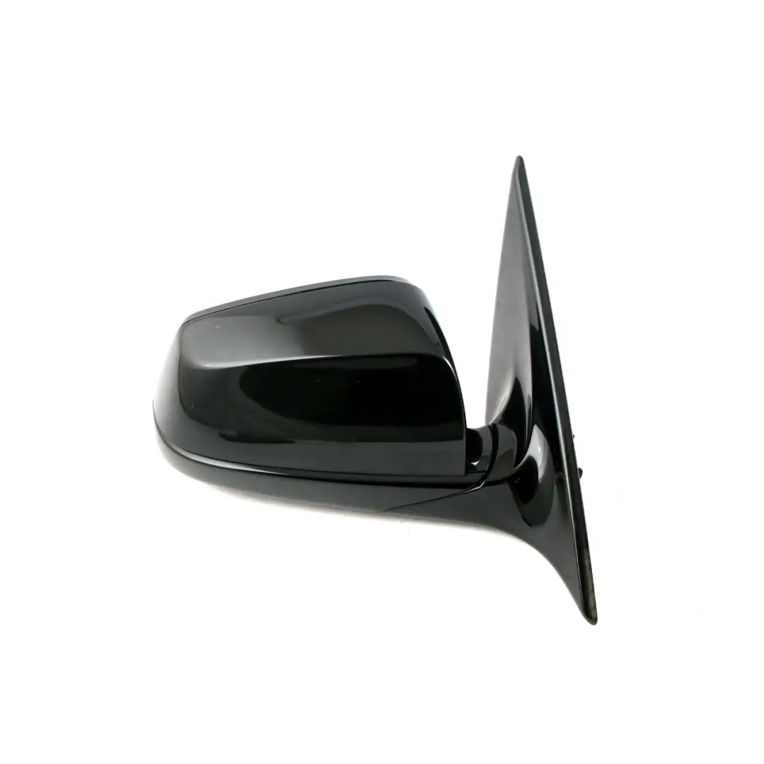 BMW 5 Series F07 GT Auto Dip Right Wing Mirror O/S High Gloss Black Sapphire 475