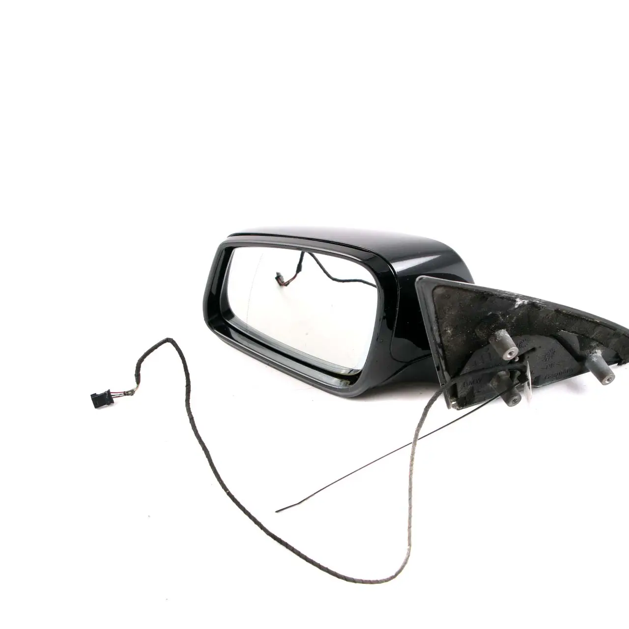 BMW E63 E64 LCI Auto Dip Power Fold M Sport Left Wing Mirror N/S Black Sapphire