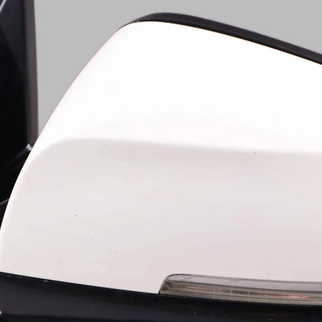 Wing Mirror BMW F32 F36 High Gloss Heated Left N/S 6 Pins Alpine White - 300