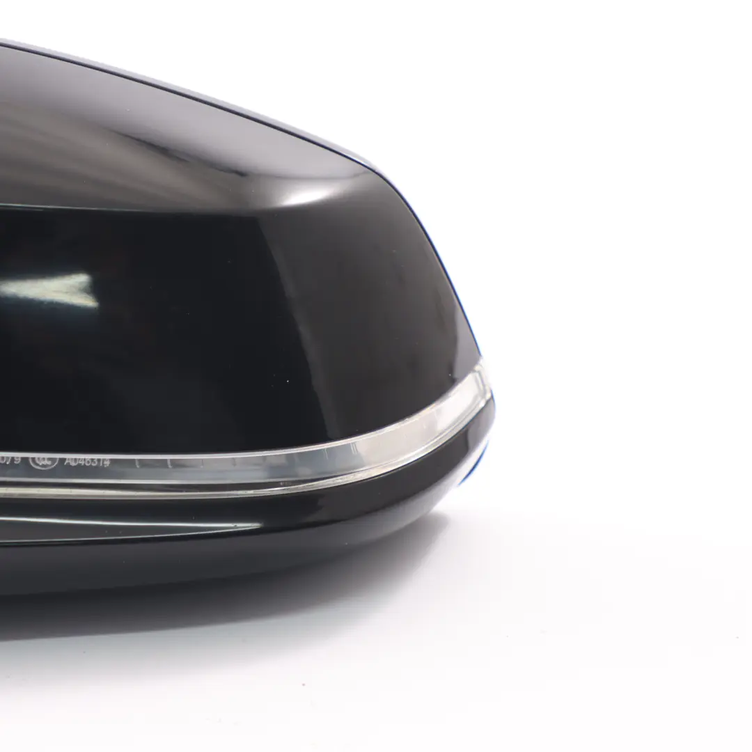 Wing Mirror BMW F32 F36 Heated Door Left N/S High Gloss Outside Black 5 Pins