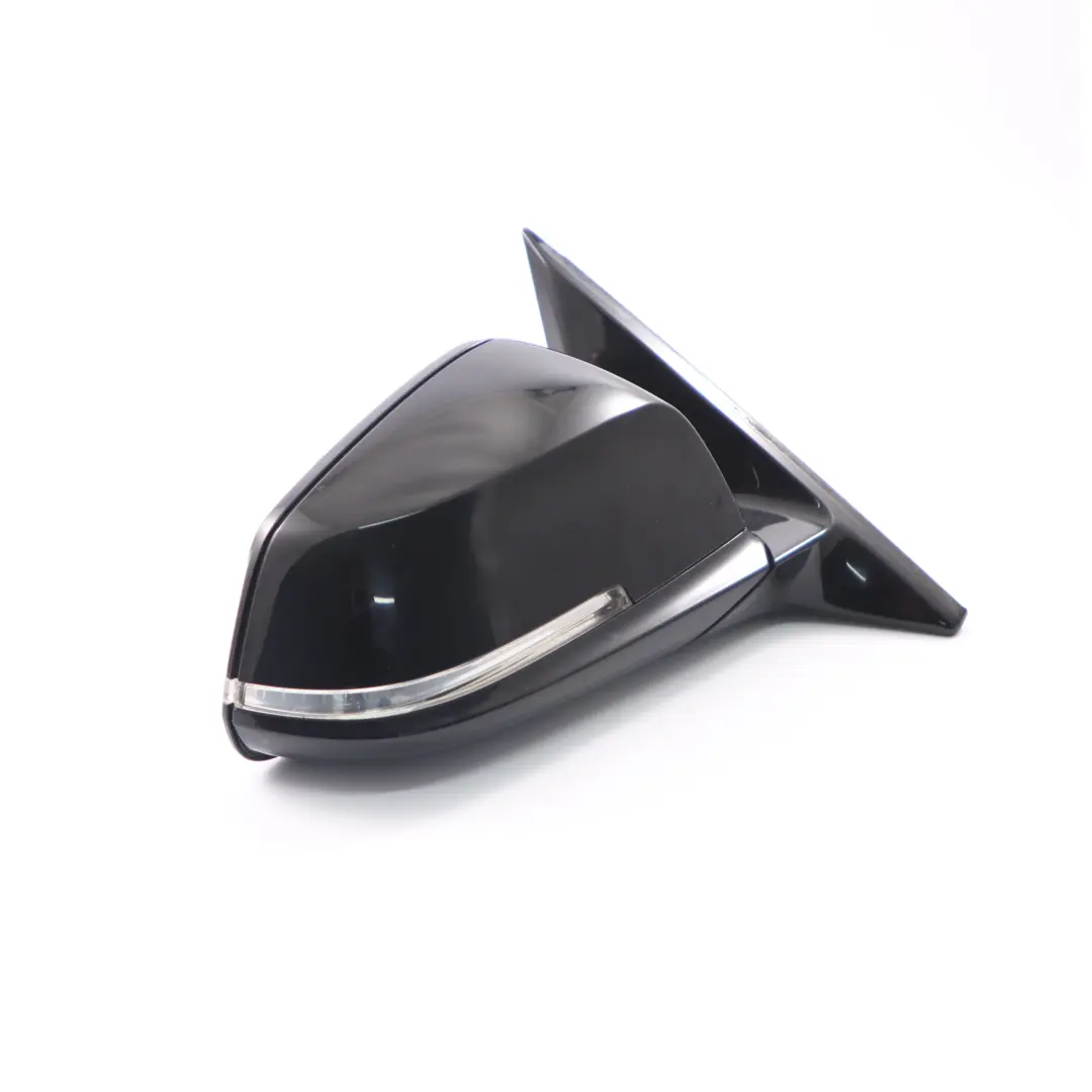 Wing Mirror BMW F32 F36 High Gloss Heated Right O/S Outside 5 Pins Black