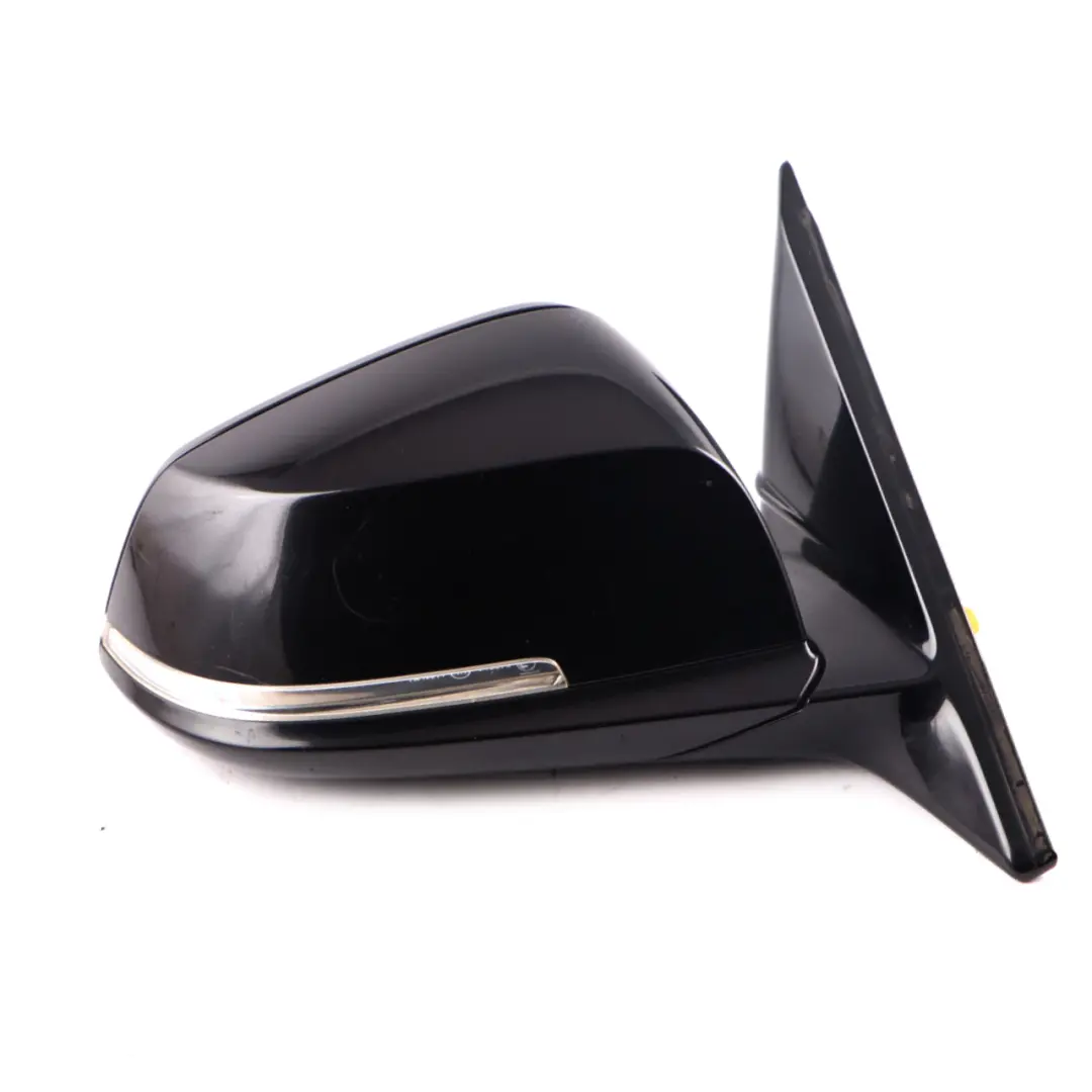 Wing Mirror BMW F32 F36 High Gloss Heated Right Black Sapphire Metallic 475