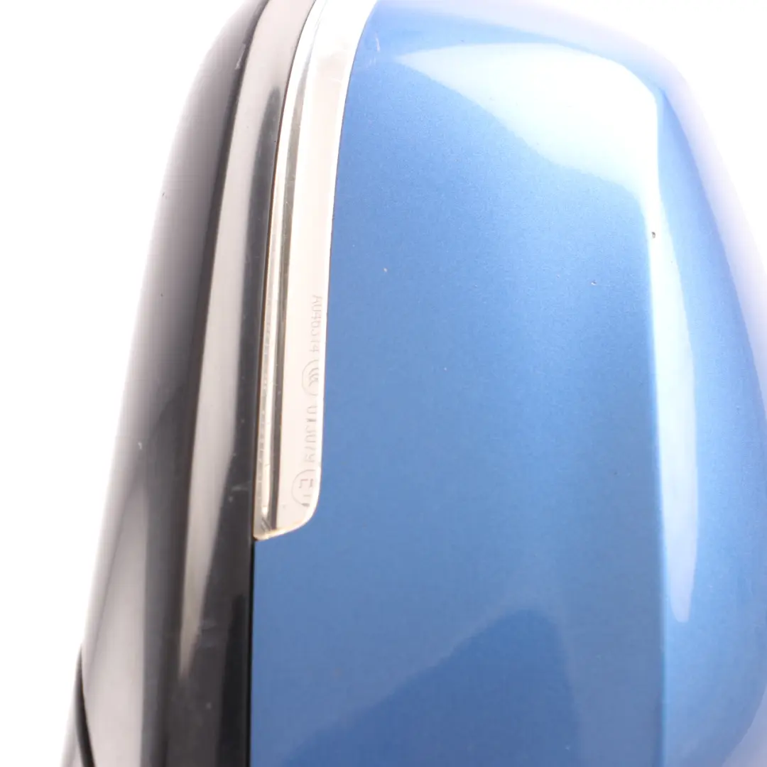 Wing Mirror BMW F32 F36 High Gloss Heated Right O/S 6 Pins Estoril Blue - B45