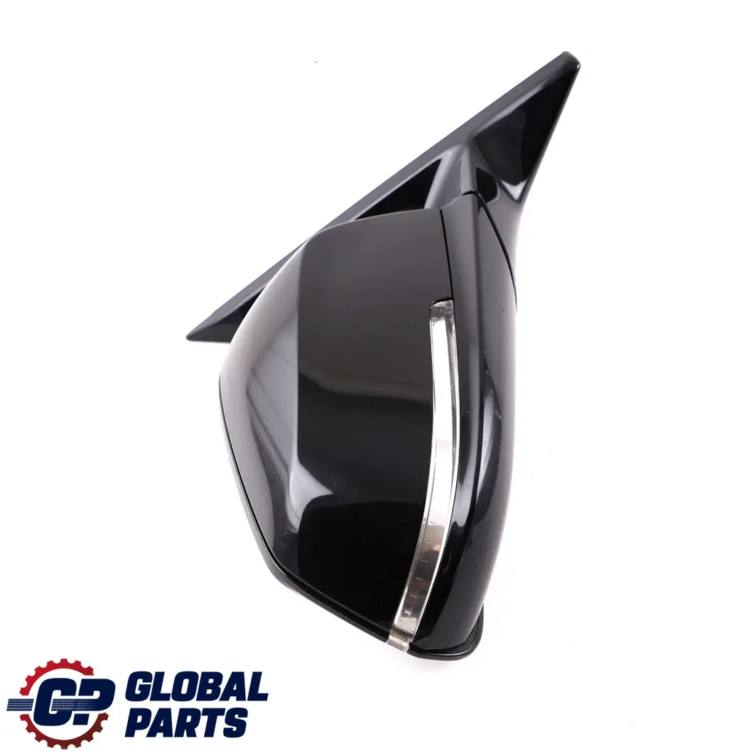 BMW 4 Series F32 F33 M Sport High Gloss Heated Right Wing Mirror O/S Black