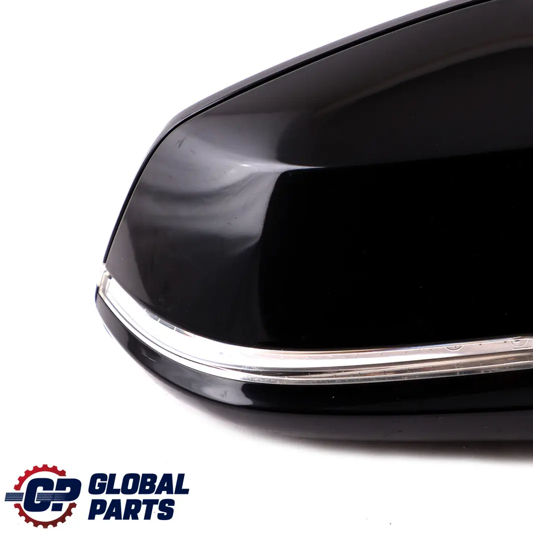 BMW 4 Series F32 F33 M Sport High Gloss Heated Right Wing Mirror O/S Black