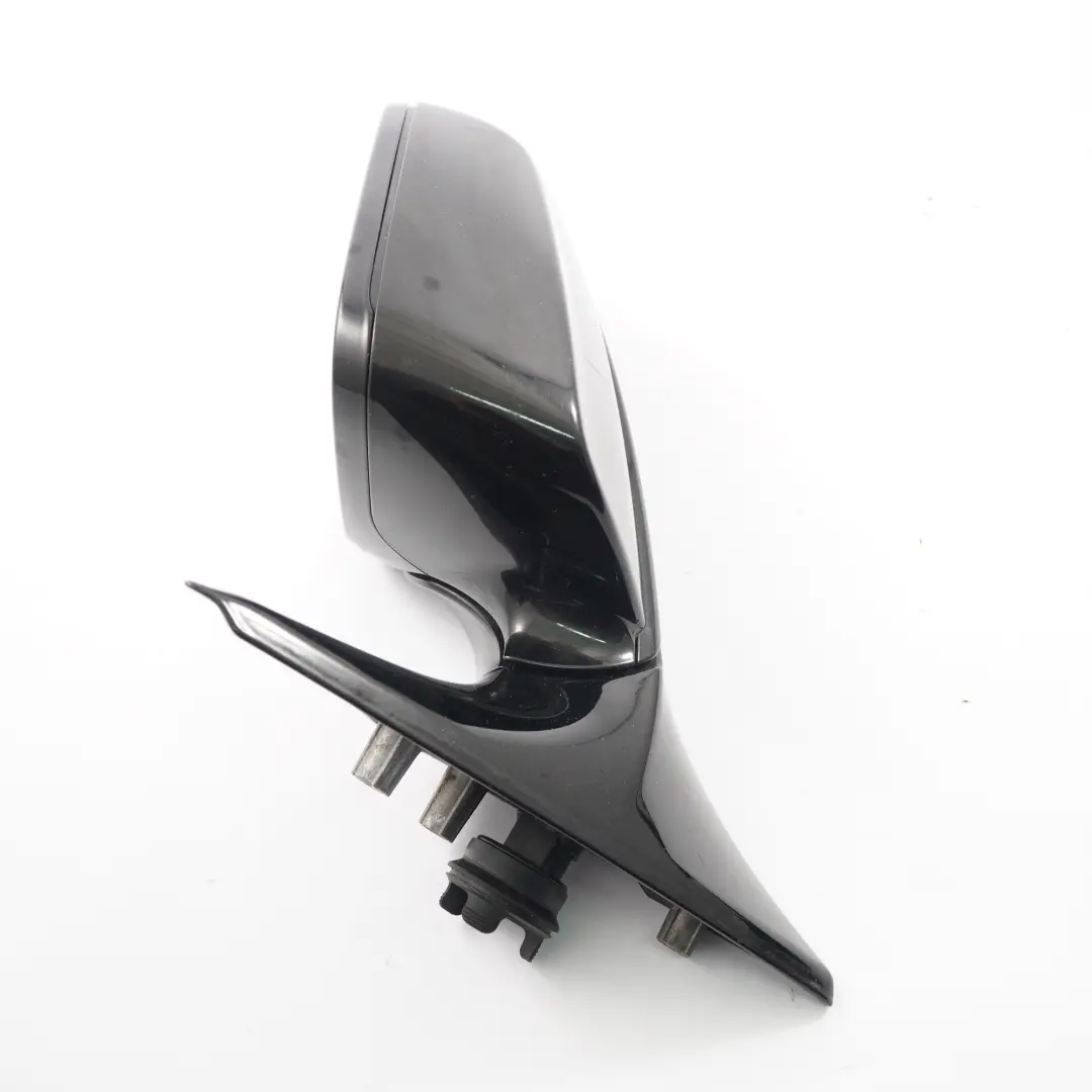 Wing Mirror BMW F12 F13 Heated Door Left N/S High Gloss Carbon Black - 416