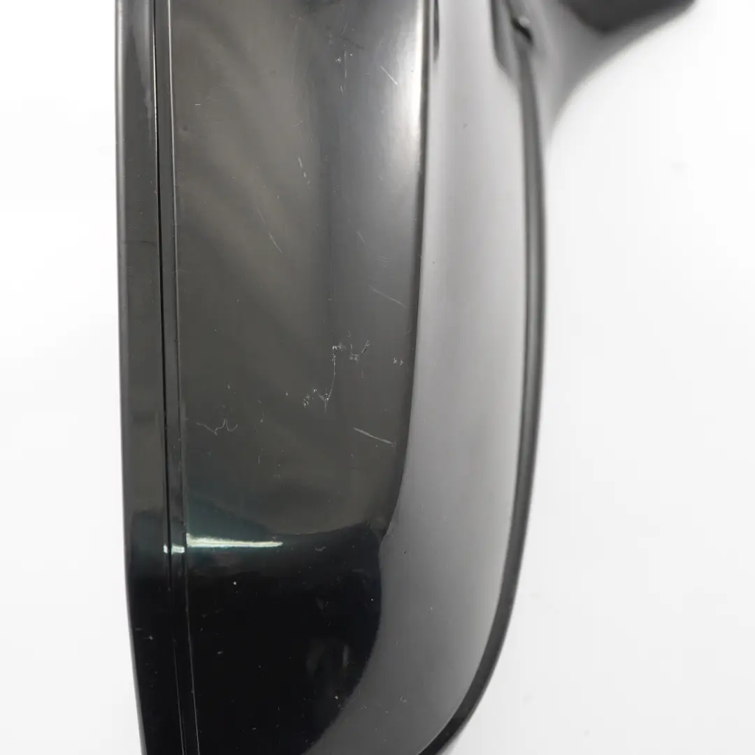 Wing Mirror BMW F12 F13 Heated Door Right O/S High Gloss Carbon Black - 416