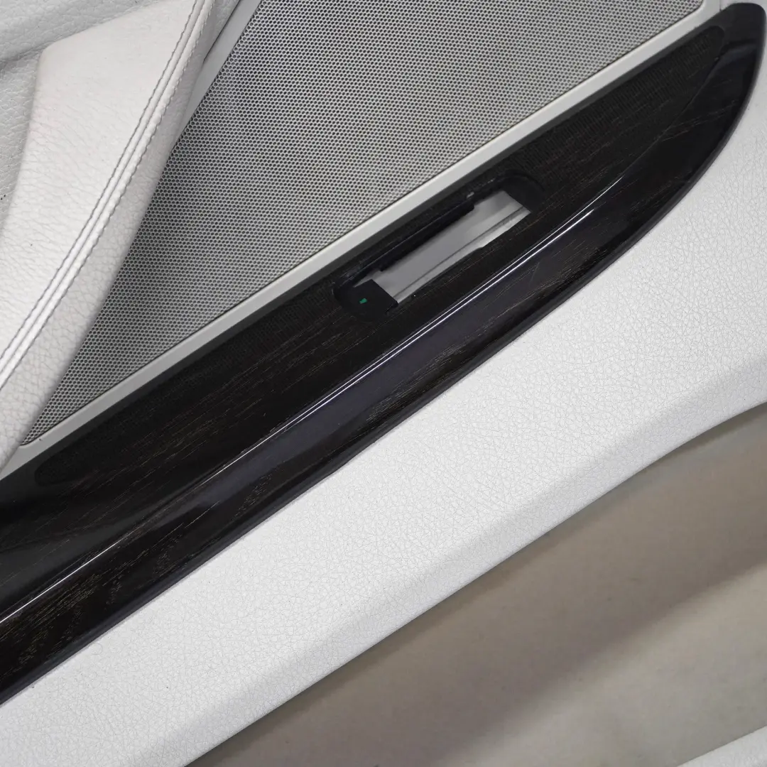 BMW F12 F13 Door Card Front Left N/S Lining Panel Leather Dakota Ivory White