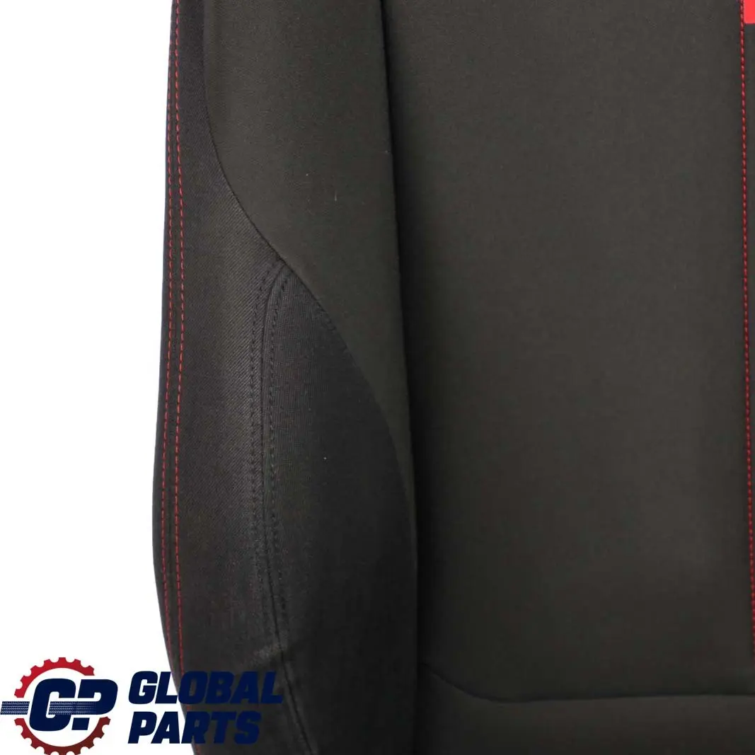 BMW F20 F30 Heated Memory Front Right Sport Seat O/S Fabric Anthracite Red