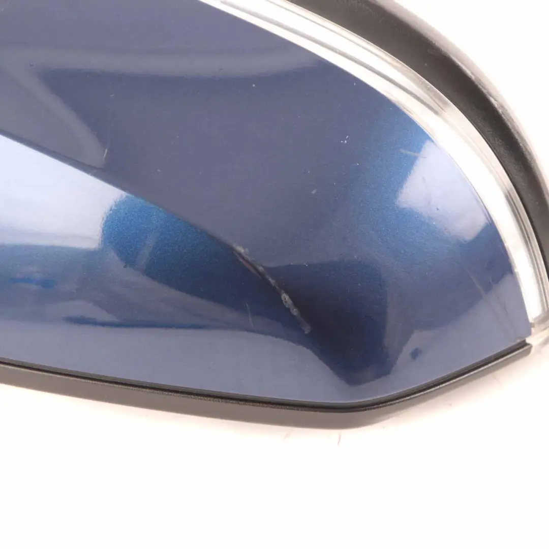 BMW X1 E84 Wing Mirror Heated Front Door Right O/S Tiefseeblau Deep Sea Blue A76