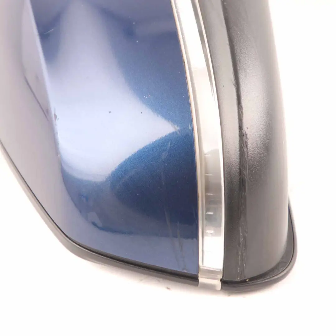 BMW X1 E84 Wing Mirror Heated Front Door Right O/S Tiefseeblau Deep Sea Blue A76