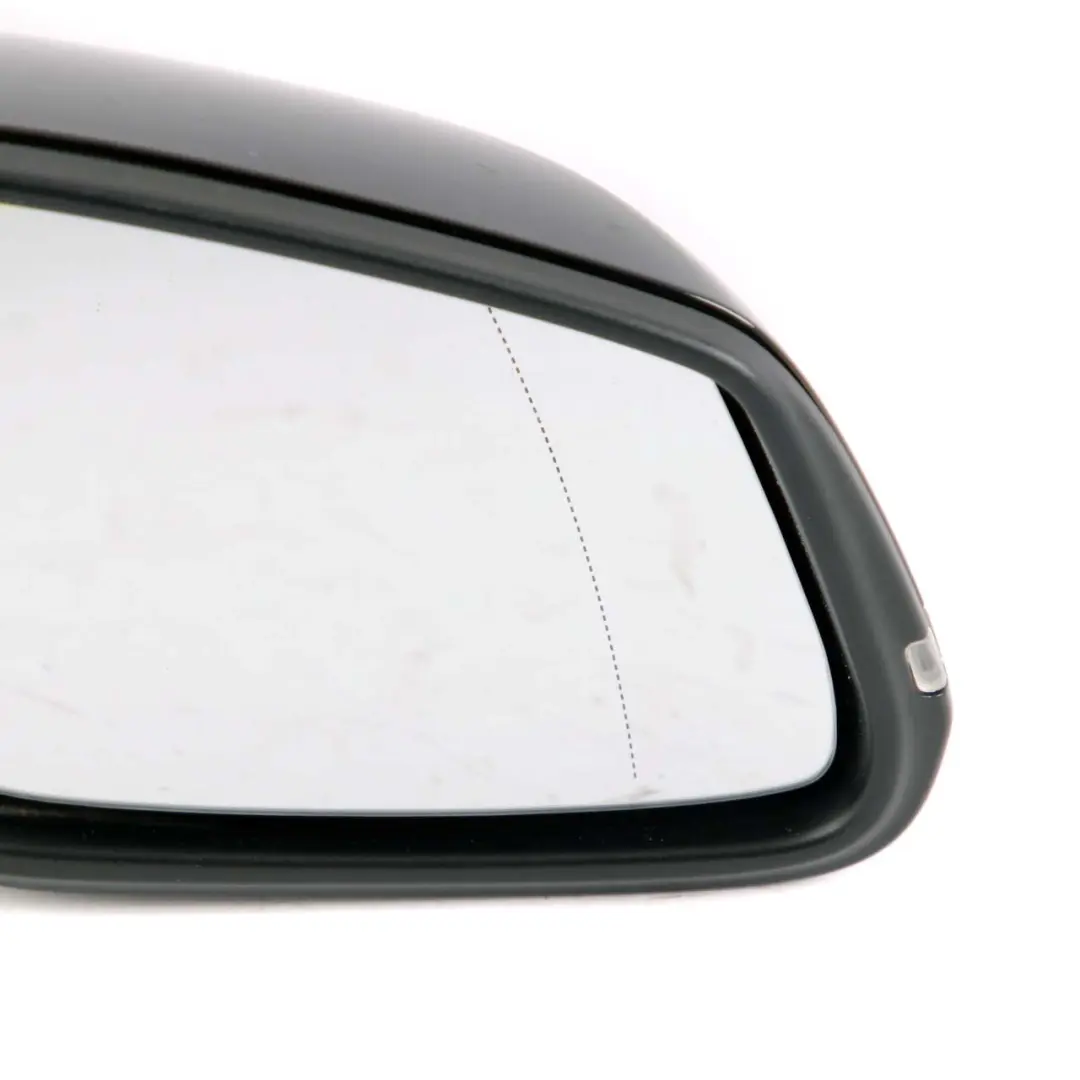 Wing Mirror BMW X1 E84 Heated Front Right O/S Door Indicator Schwarz 2 Black 668