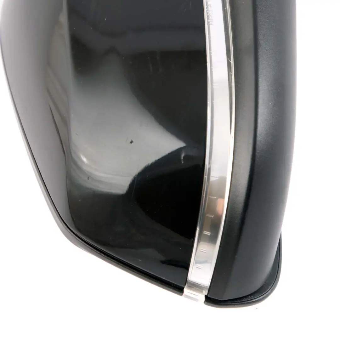 Wing Mirror BMW X1 E84 Heated Front Right O/S Door Indicator Schwarz 2 Black 668