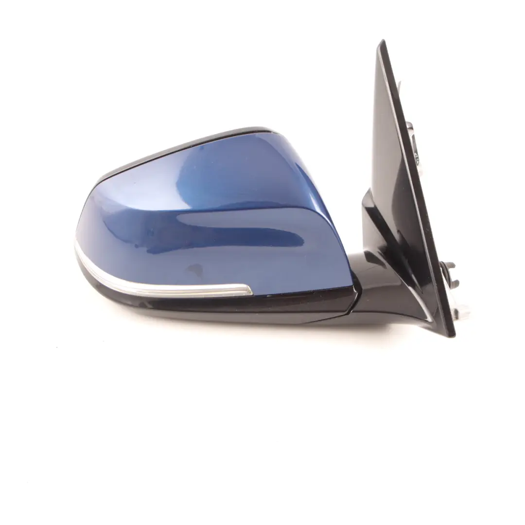 BMW X1 E84 Door Wing Mirror Right O/S High Gloss Heated Memory Le Mans Blue 381