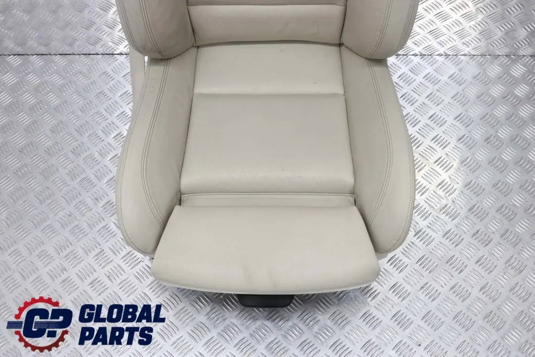 Heated Front Right O/S Leather Ivory White Seat Memory BMW F01 F02 LCI M Sport - SKU rhd-7319242 - Part number 7319242