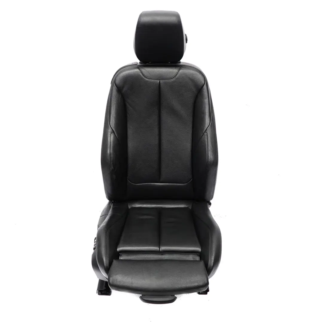 Front Seat BMW F32 Right O/S Sport Heated Leather Dakota Black LCSW Memory