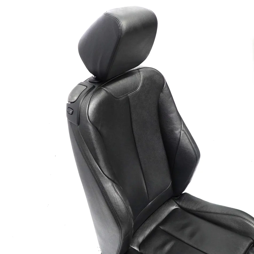 Front Seat BMW F32 Right O/S Sport Heated Leather Dakota Black LCSW Memory