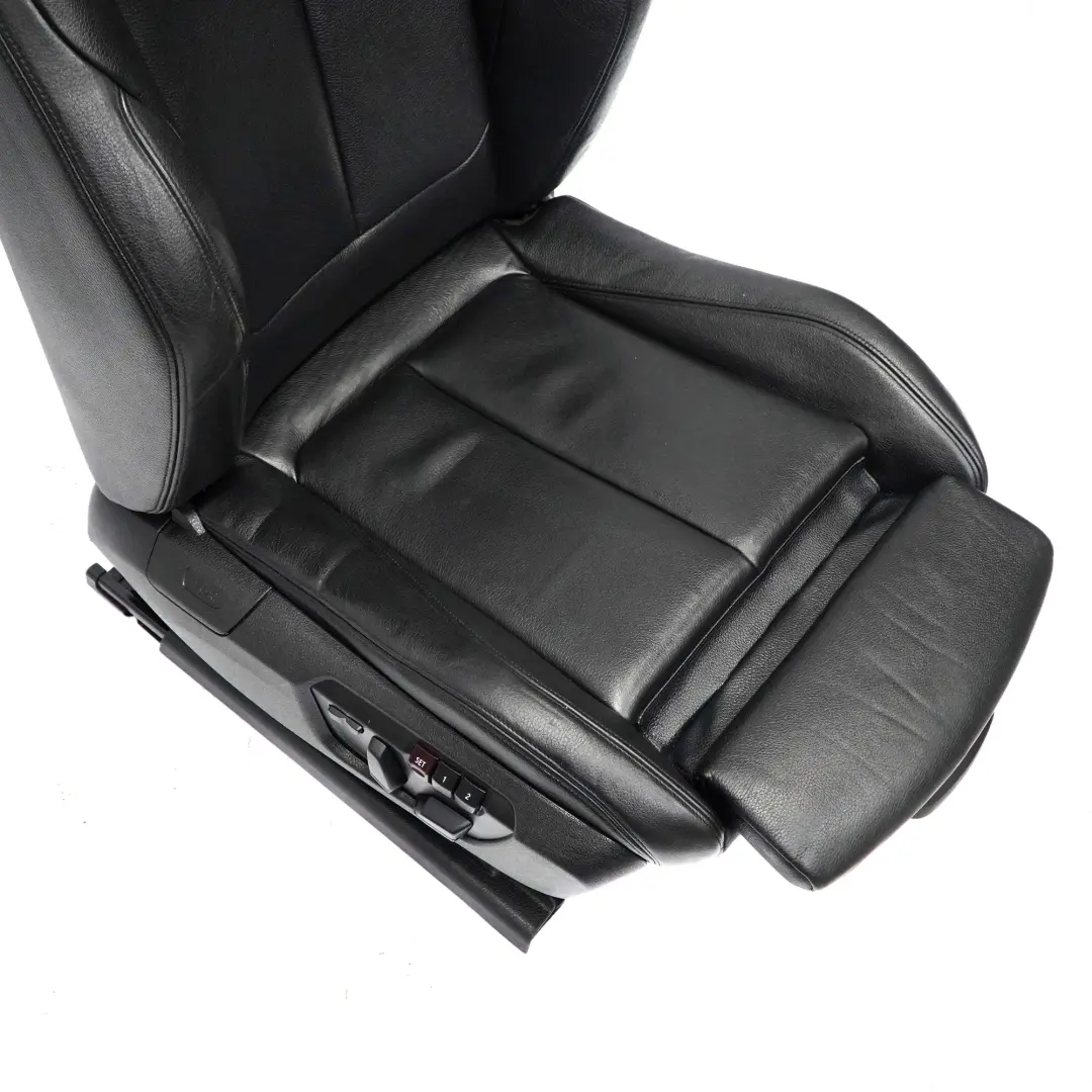 Front Seat BMW F32 Right O/S Sport Heated Leather Dakota Black LCSW Memory