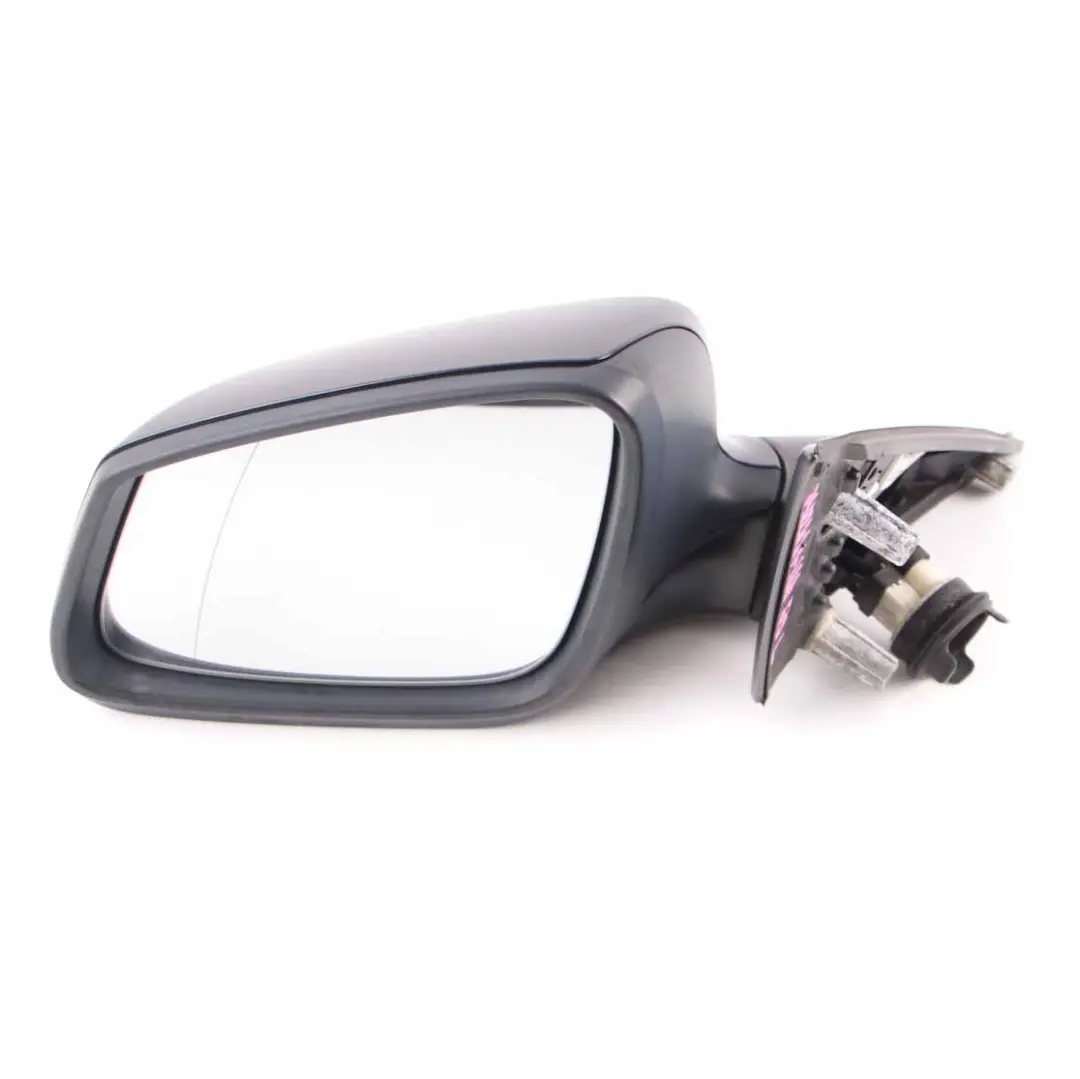 Wing Mirror Door BMW F10 F11 Heated Left N/S Outside Imperial Blue - A89 7322481