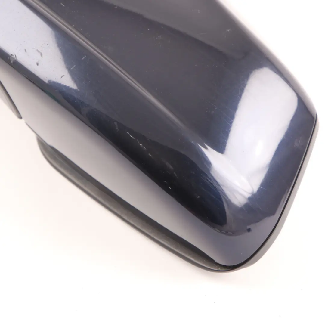 Wing Mirror Door BMW F10 F11 Heated Left N/S Outside Imperial Blue - A89 7322481