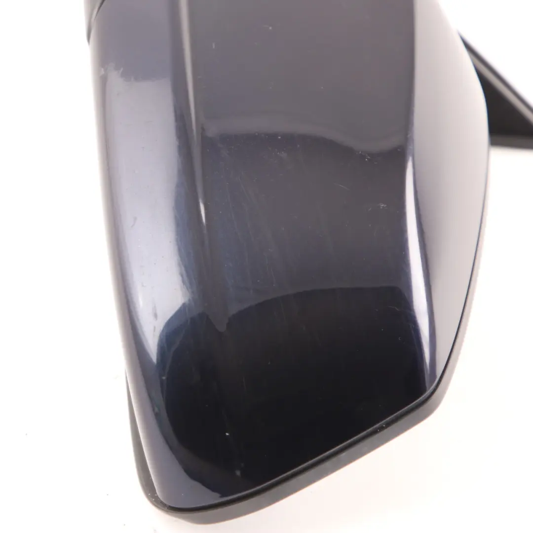 Wing Mirror Door BMW F10 F11 Heated Left N/S Outside Imperial Blue - A89 7322481