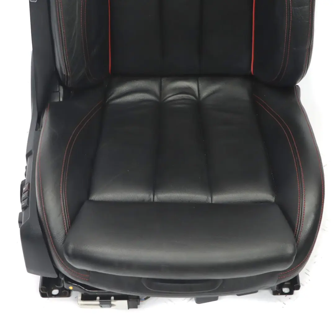 BMW F33 Sport Leather Dakota Black Red Front Right O/S Seat Heated Memory