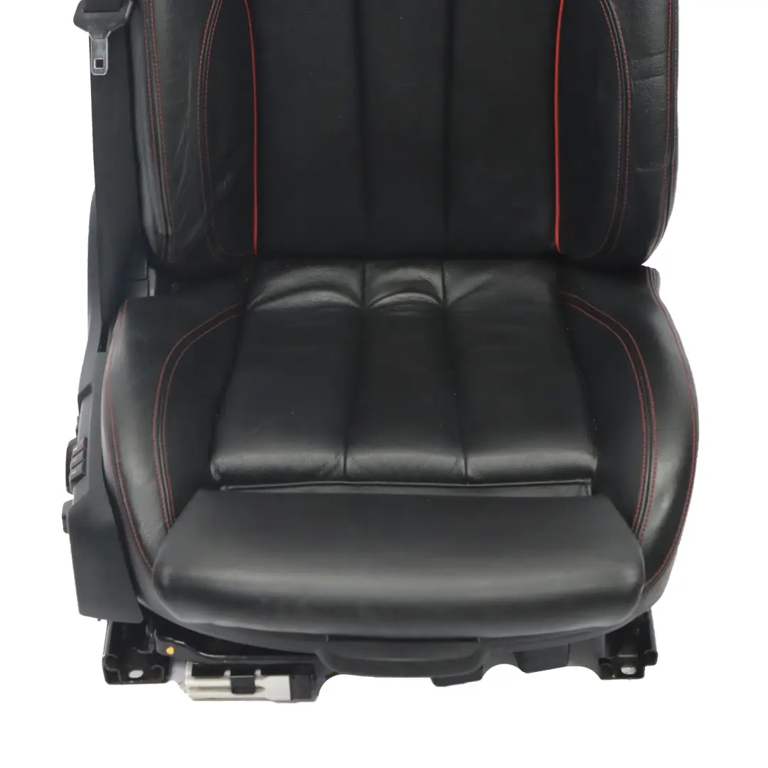 BMW F33 Sport Leather Dakota Black Red Front Right O/S Seat Heated Memory