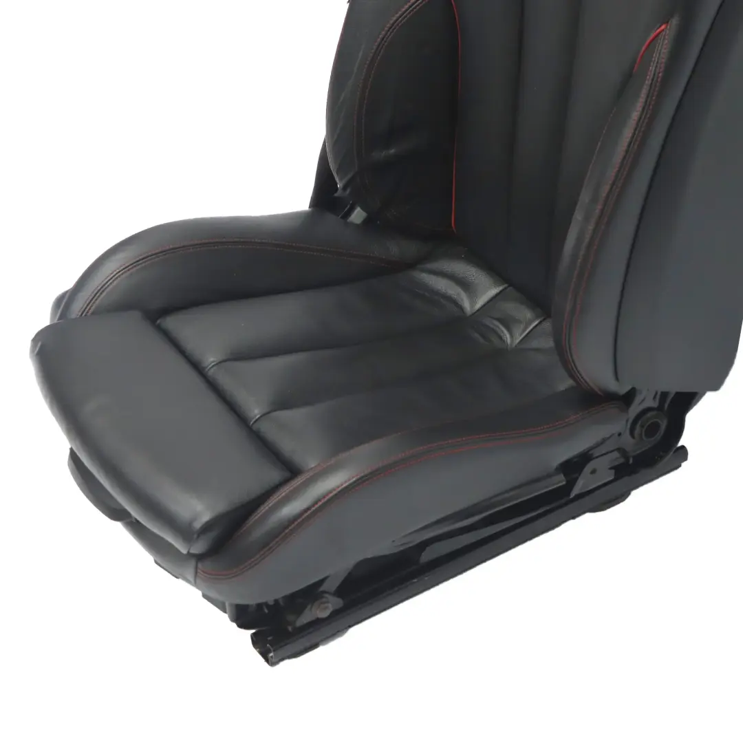 BMW F33 Sport Leather Dakota Black Red Front Right O/S Seat Heated Memory