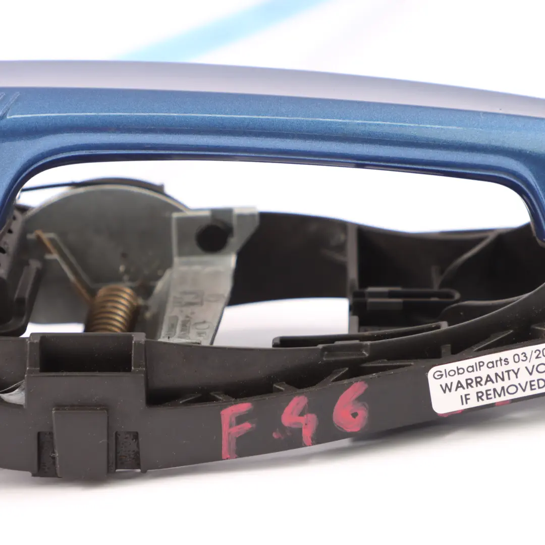 BMW F45 Door Handle Grab Outside Front Left N/S Comfort Access Estoril Blue B45