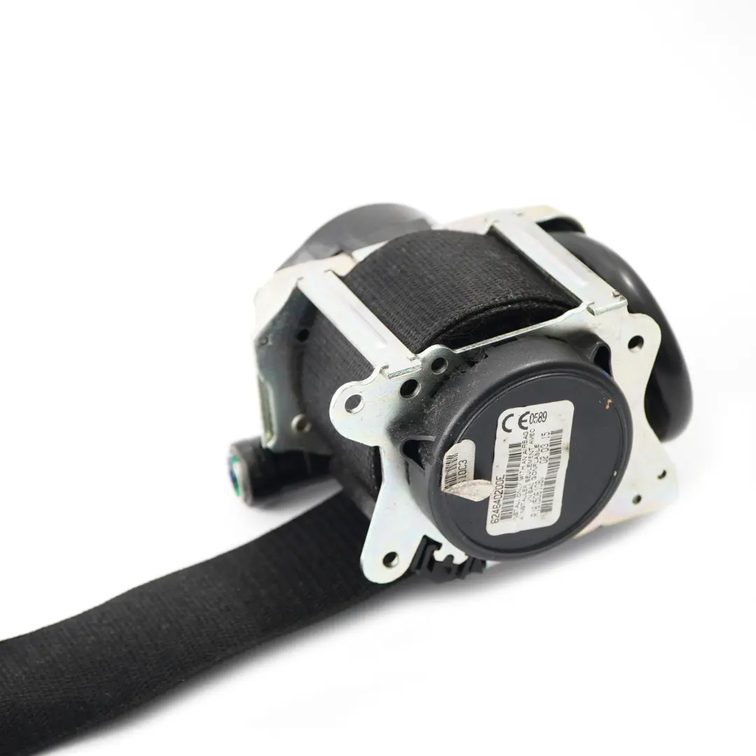 Seat Belt BMW X5 F15 X6 F16 Front Right O/S Upper Safety Belt Black 7343634