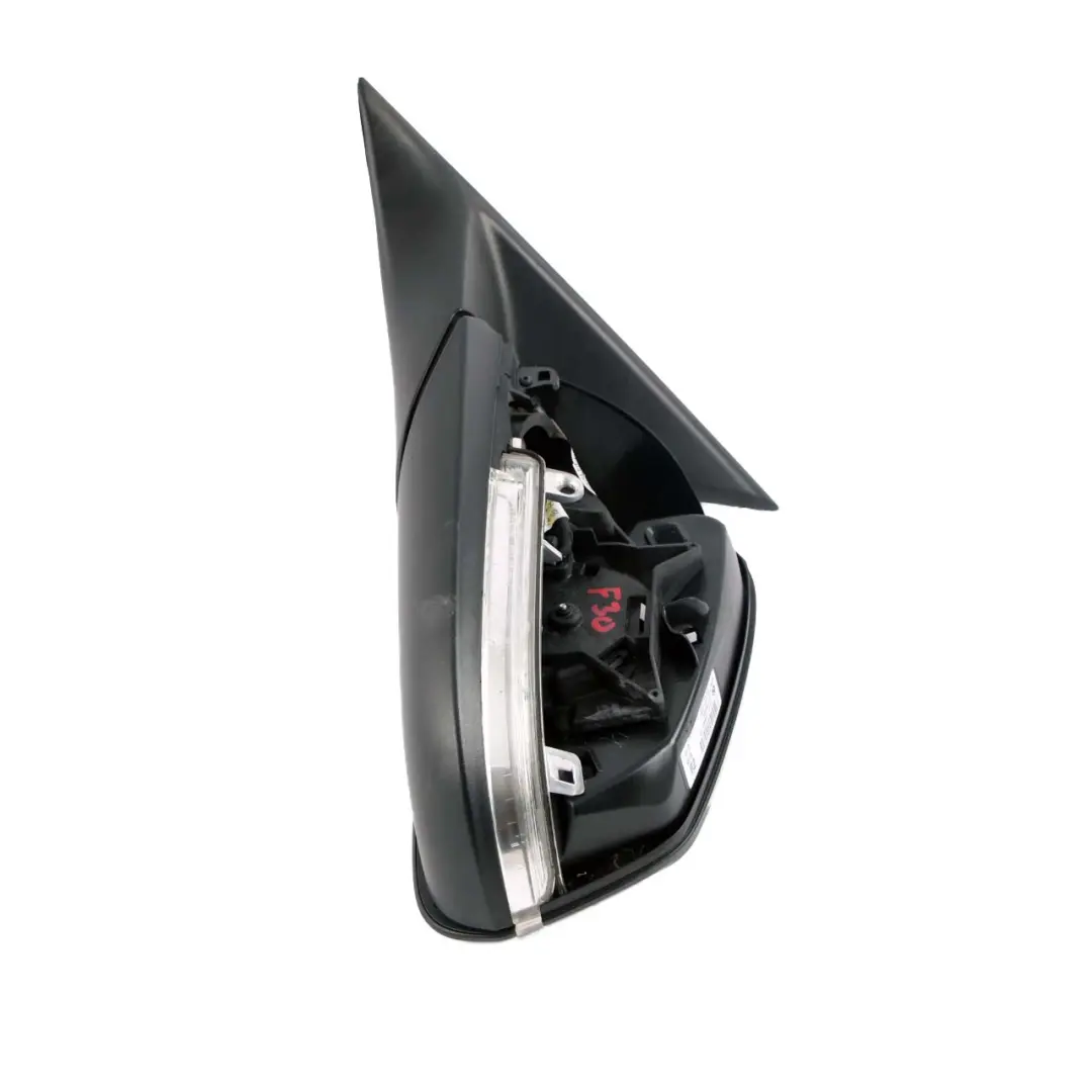 BMW 3 Series F30 F31 Outside Heated Left Wing Mirror N/S Base Indicator