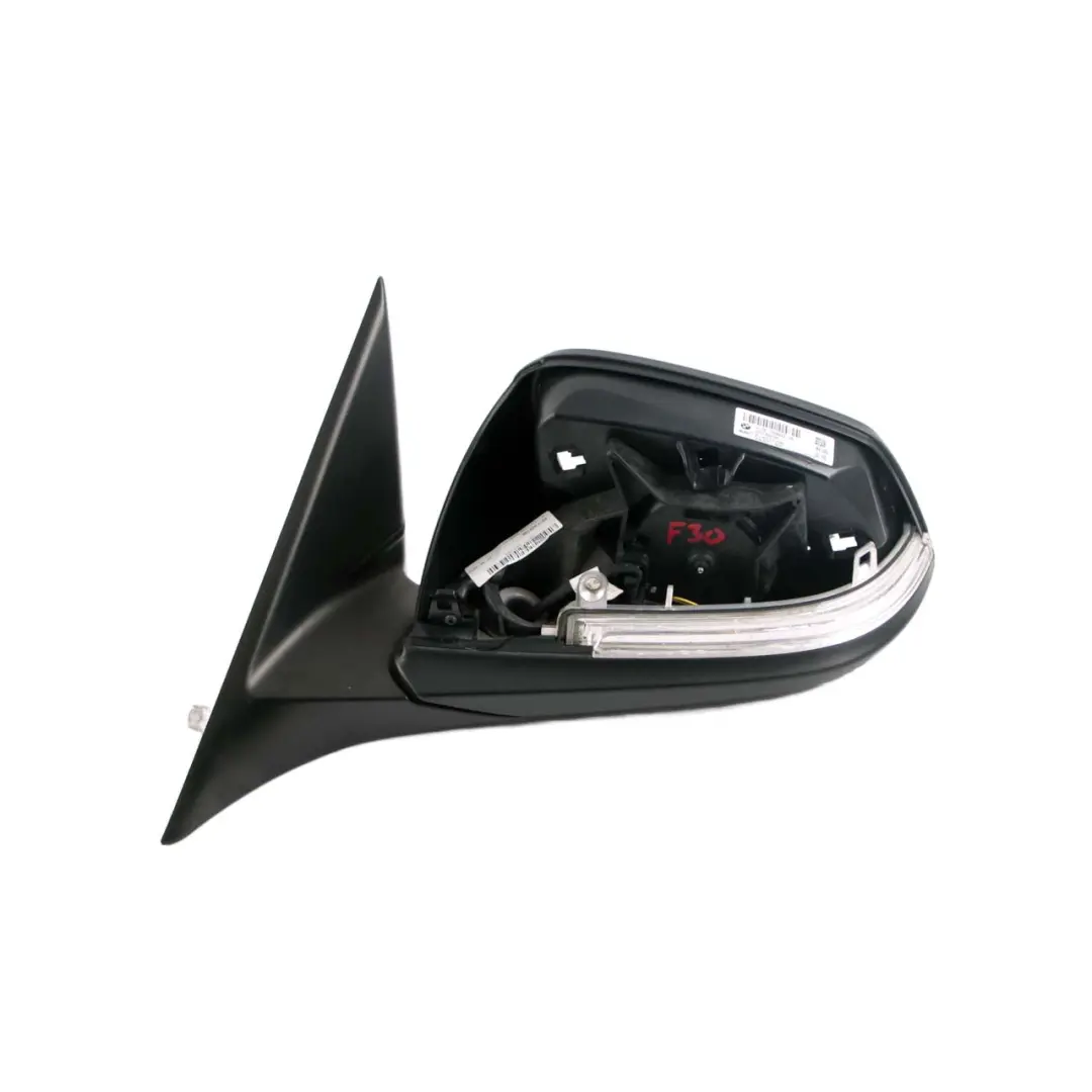 BMW 3 Series F30 F31 Outside Heated Left Wing Mirror N/S Base Indicator