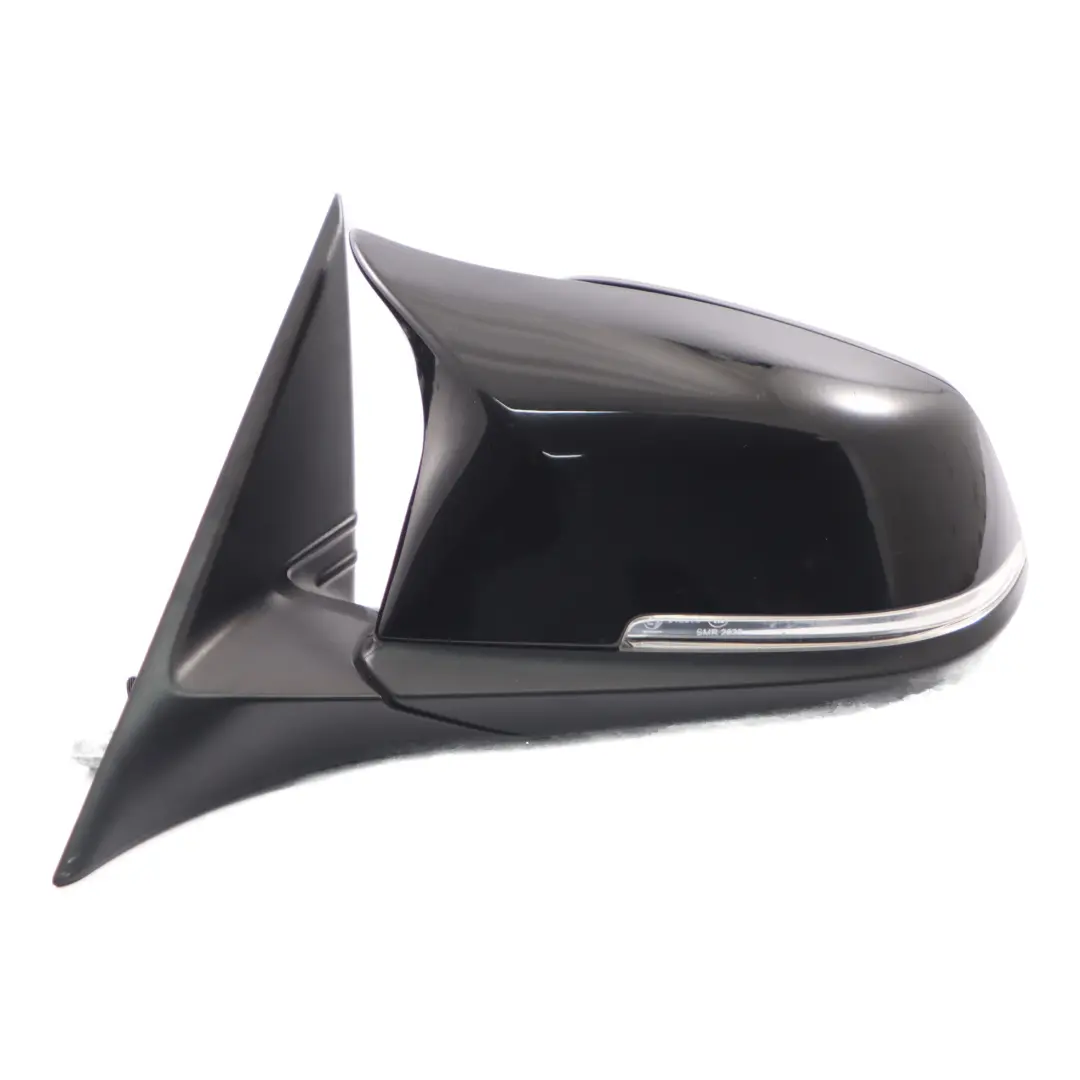 Wing Mirror BMW F30 F31 Heated Door Left N/S Outside 6 Pins Black