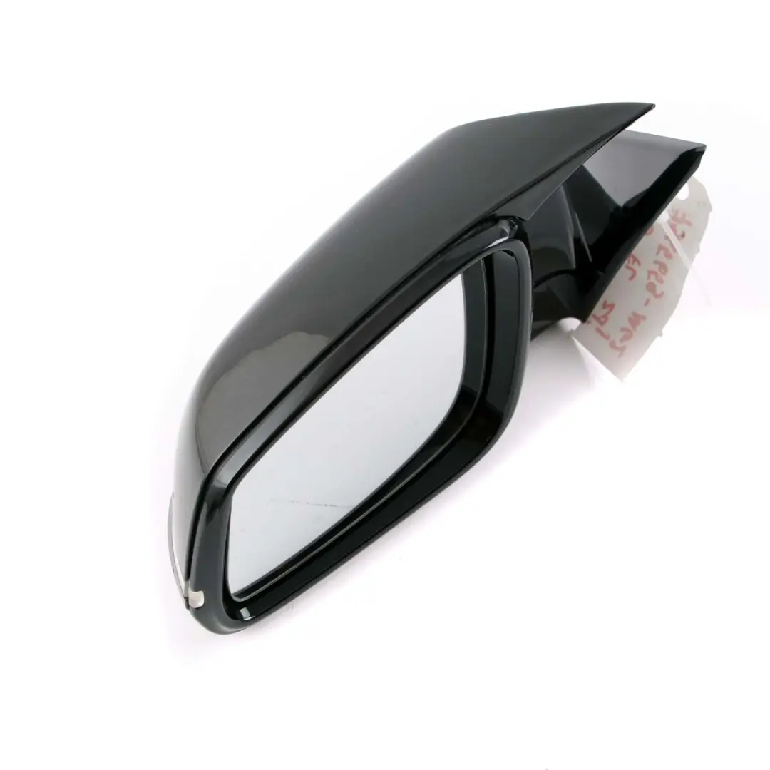 Wing Mirror BMW F30 F31 High Gloss M Sport Heated Left N/S Door Black 7345659