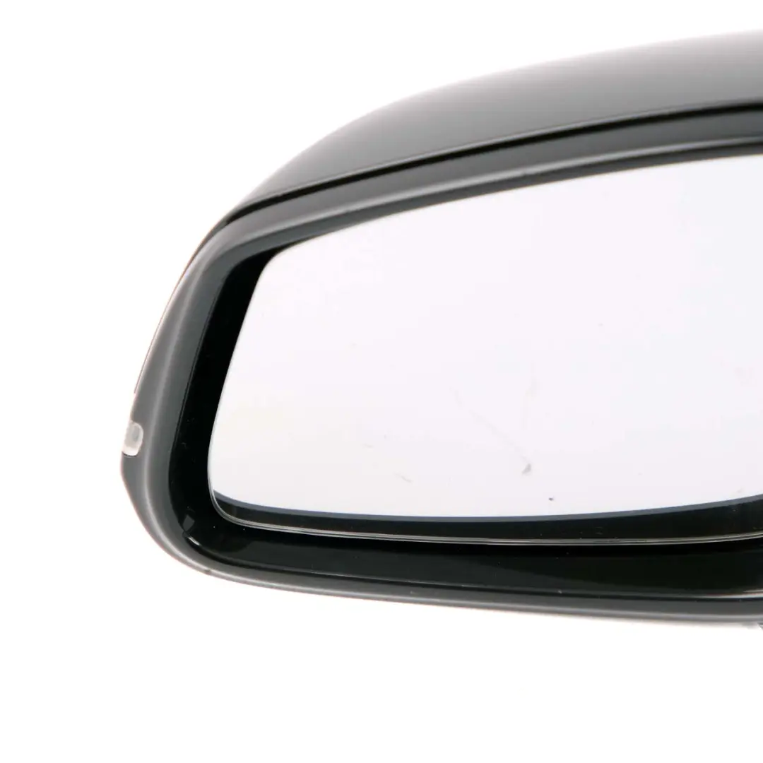 Wing Mirror BMW F30 F31 1 High Gloss Heated Left N/S Black Sapphire Metallic 475