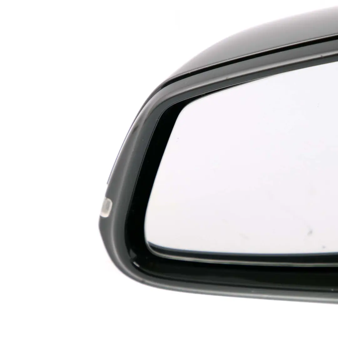 Wing Mirror BMW F30 F31 1 High Gloss Heated Left N/S Black Sapphire Metallic 475