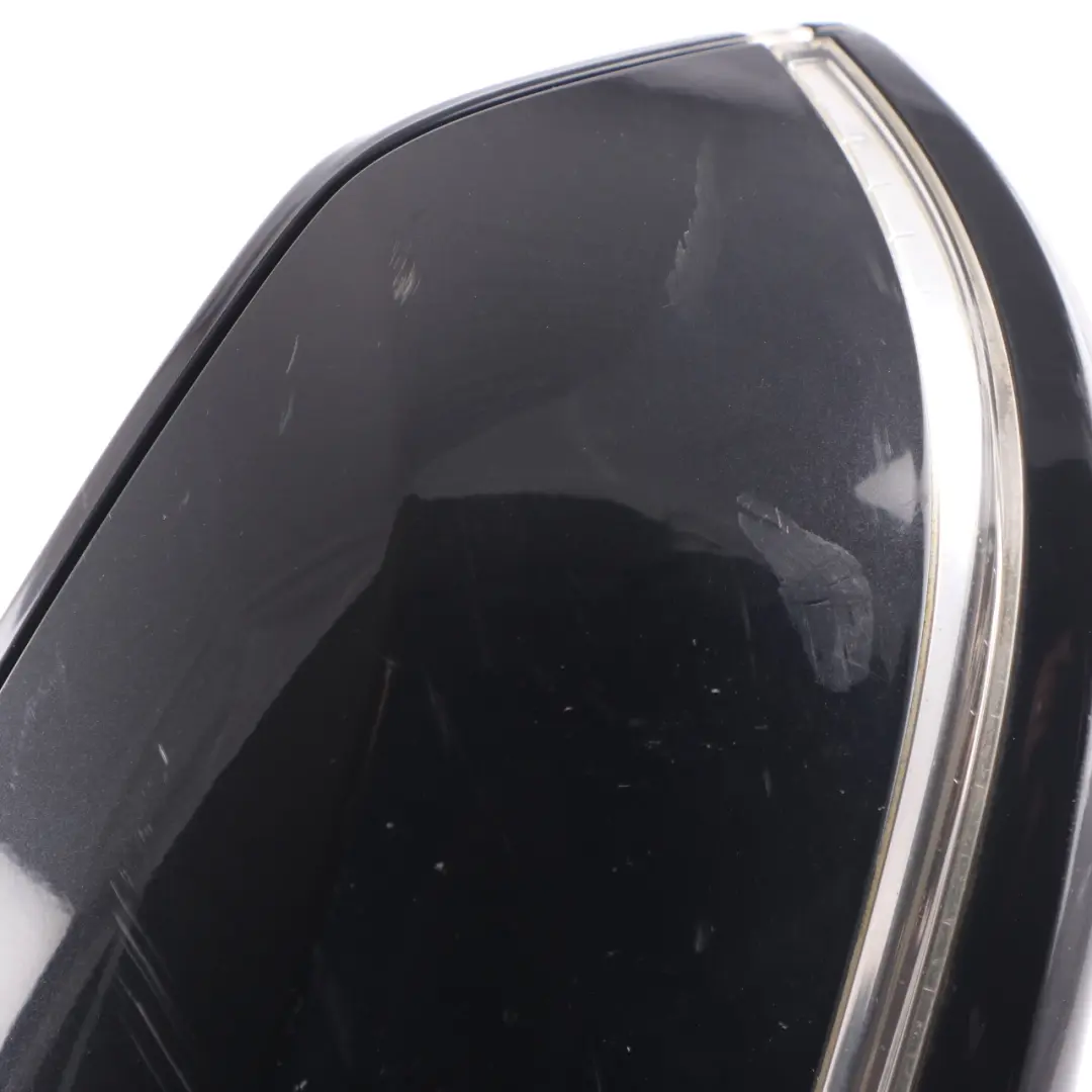 Wing Mirror BMW F30 F31 High Gloss Heated Left N/S Black Sapphire Metallic 475