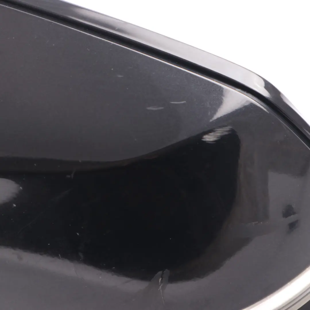 Wing Mirror BMW F30 F31 High Gloss Heated Left N/S Black Sapphire Metallic 475