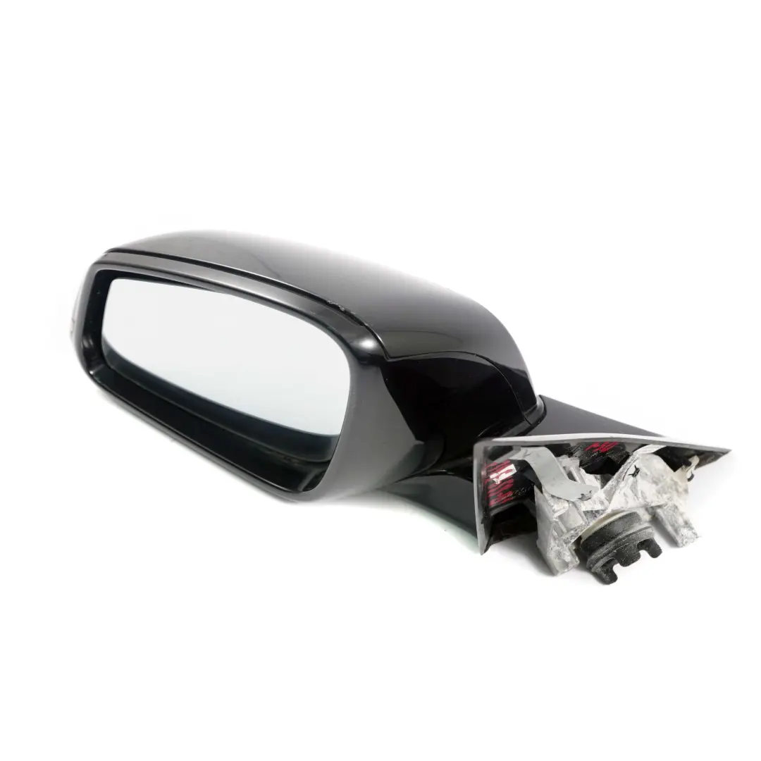 BMW 3 F30 F31 High Gloss Heated Left Wing Mirror N/S Black Sapphire Metallic 475