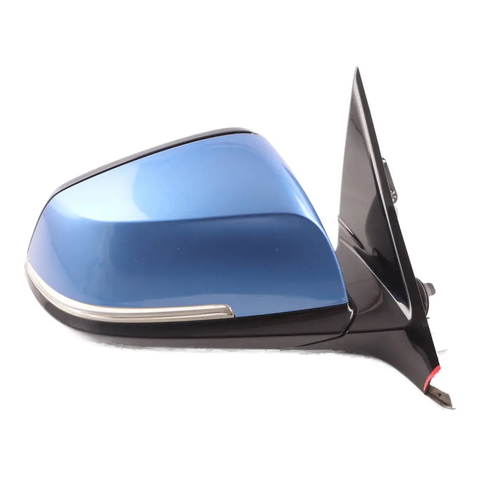 Wing Mirror BMW F30 F31 High Gloss Heated Right O/S Estorilblau Estoril Blue B45