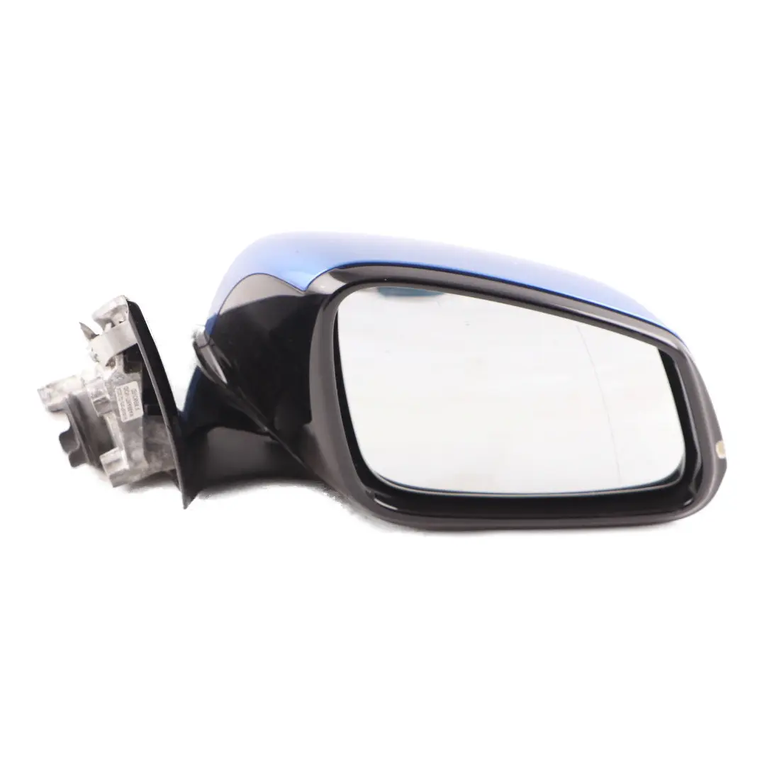 Wing Mirror BMW F30 F31 High Gloss Heated Right O/S Estorilblau Estoril Blue B45