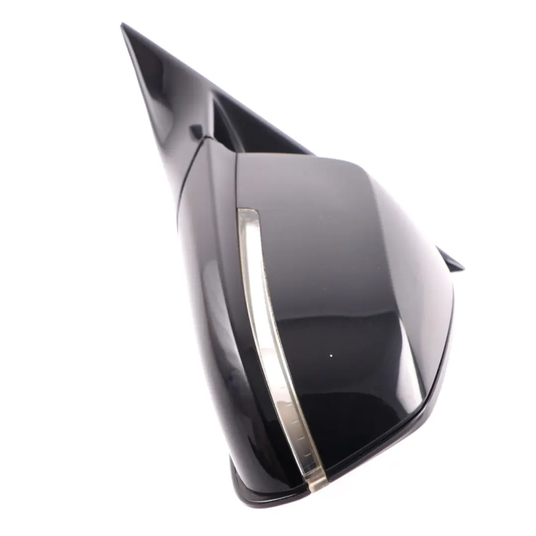 Wing Mirror BMW F30 F31 M Sport Heated Left N/S High Gloss Black Sapphire - 475