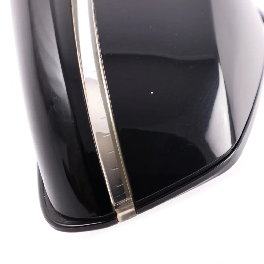 Wing Mirror BMW F30 F31 M Sport Heated Left N/S High Gloss Black Sapphire - 475