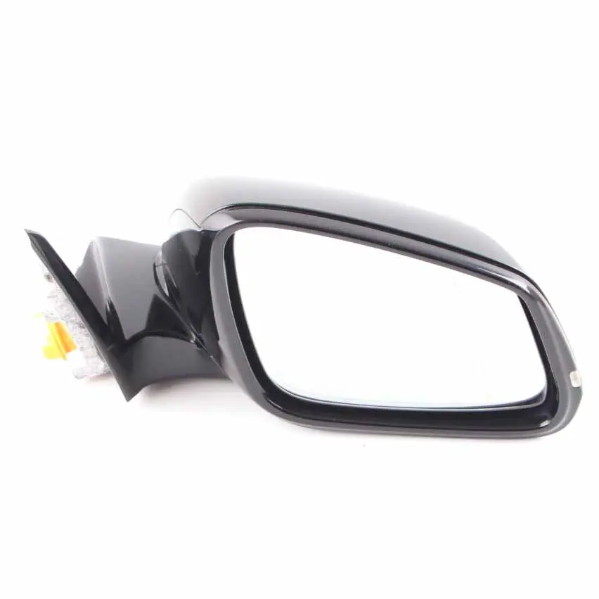 Wing Mirror BMW F30 F31 M Sport High Gloss Heated Right O/S Black 5 Pins