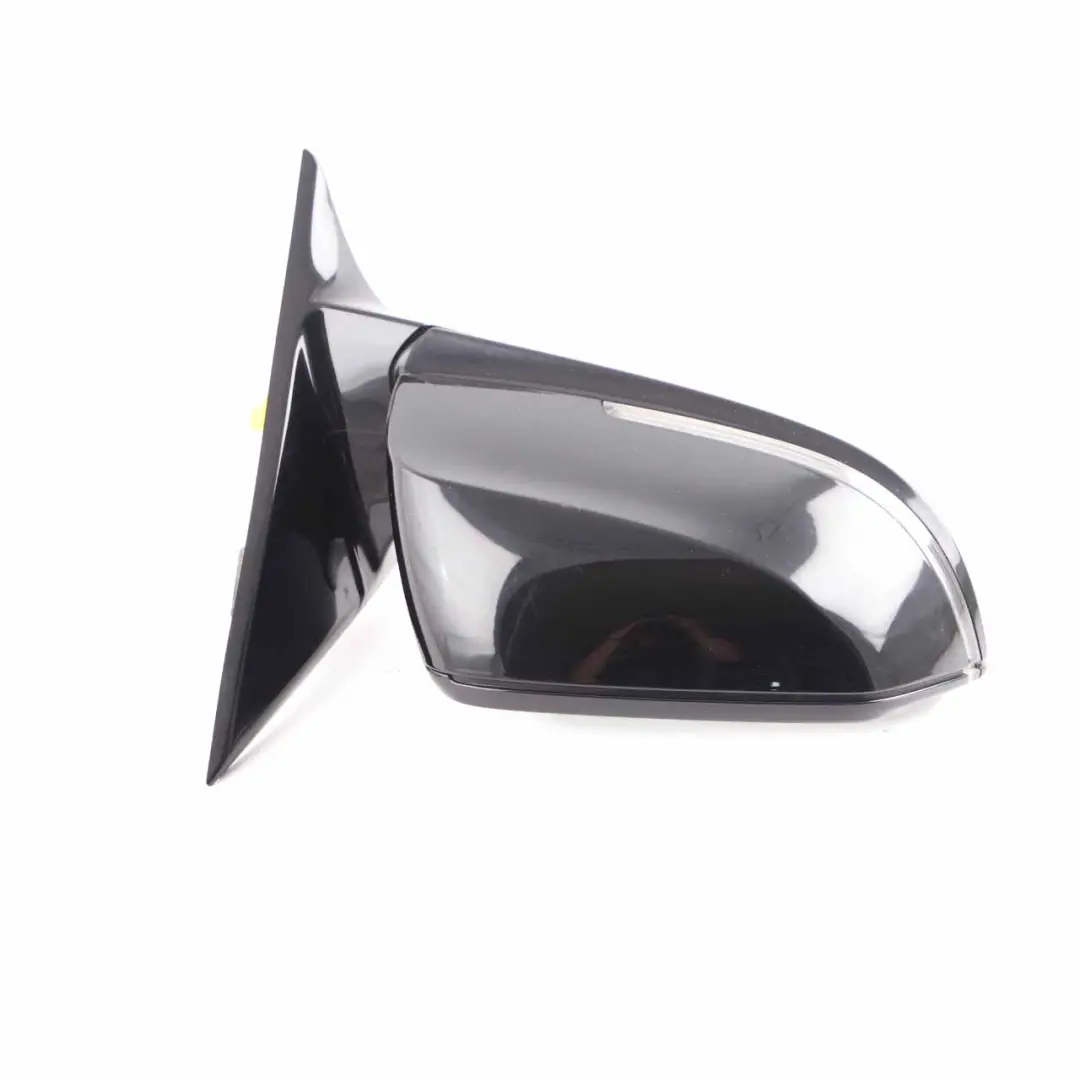 Wing Mirror BMW F30 F31 M Sport High Gloss Heated Right O/S Black 5 Pins