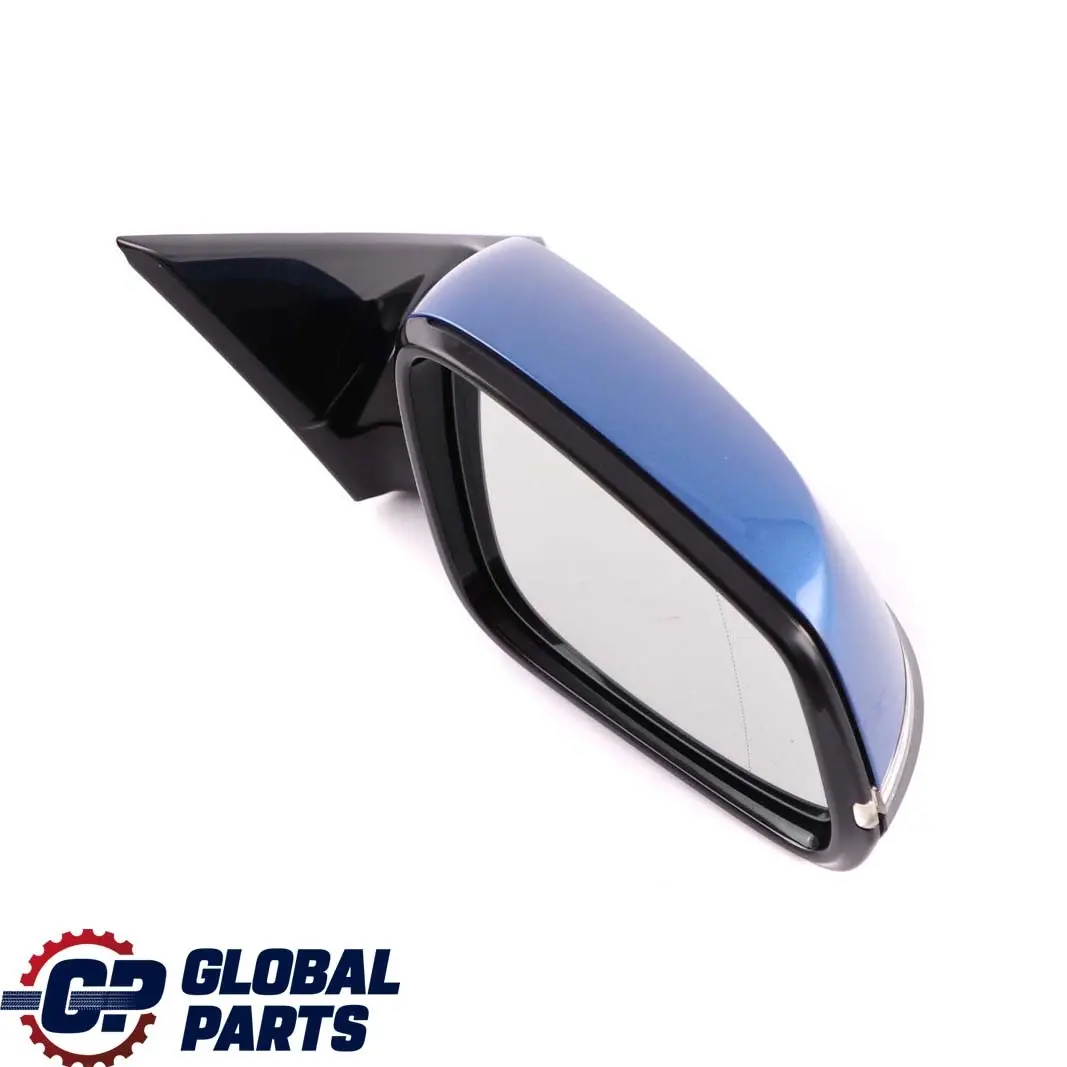 BMW 3 F30 F31 M Sport High Gloss Auto Dip Right Wing Mirror O/S Estoril Blue