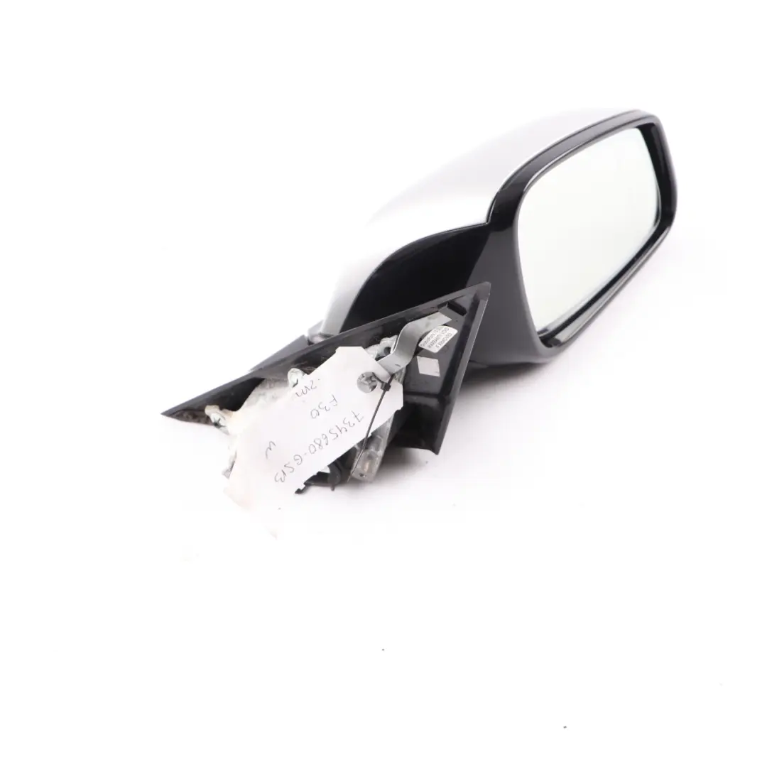 Wing Mirror BMW F30 F31 M Sport High Gloss Heated Right O/S Glacier Silver A83