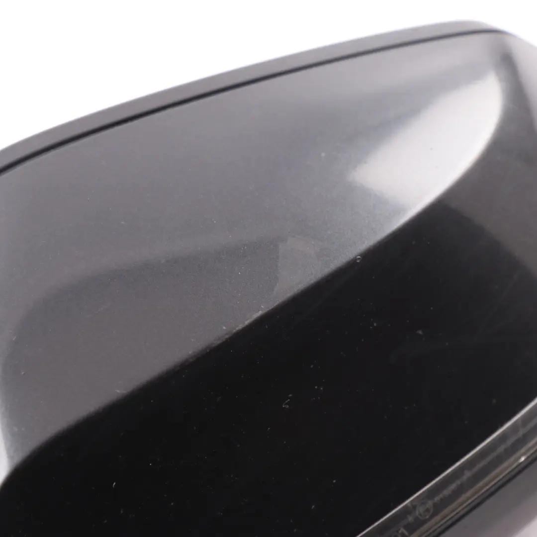 Wing Mirror BMW F10 F11 LCI Heated Door Left N/S Outside Sophisto Grey - A90