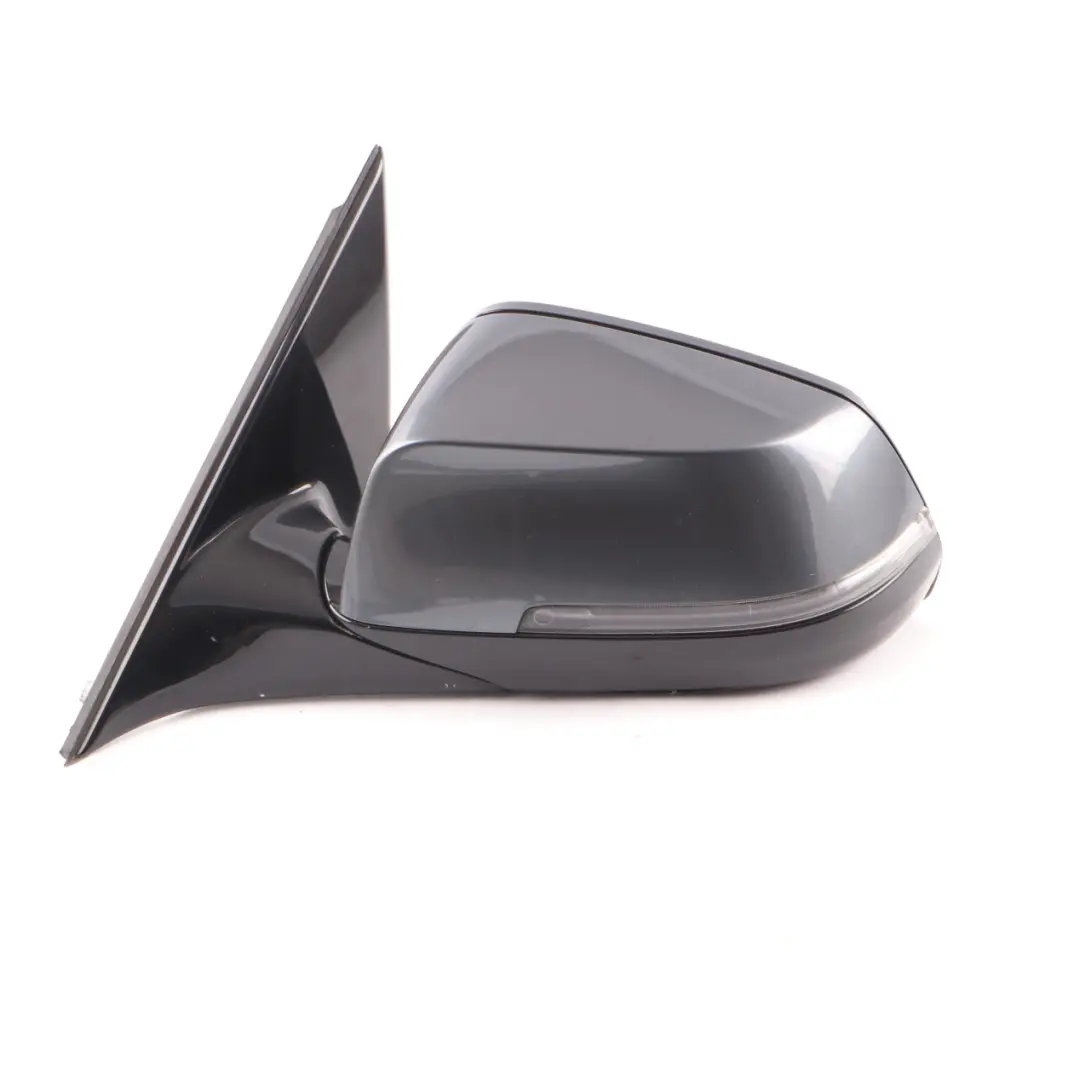 Wing Mirror BMW F10 F11 LCI Outside Door Left N/S 7 Pins Mineralgrau Grey - B39