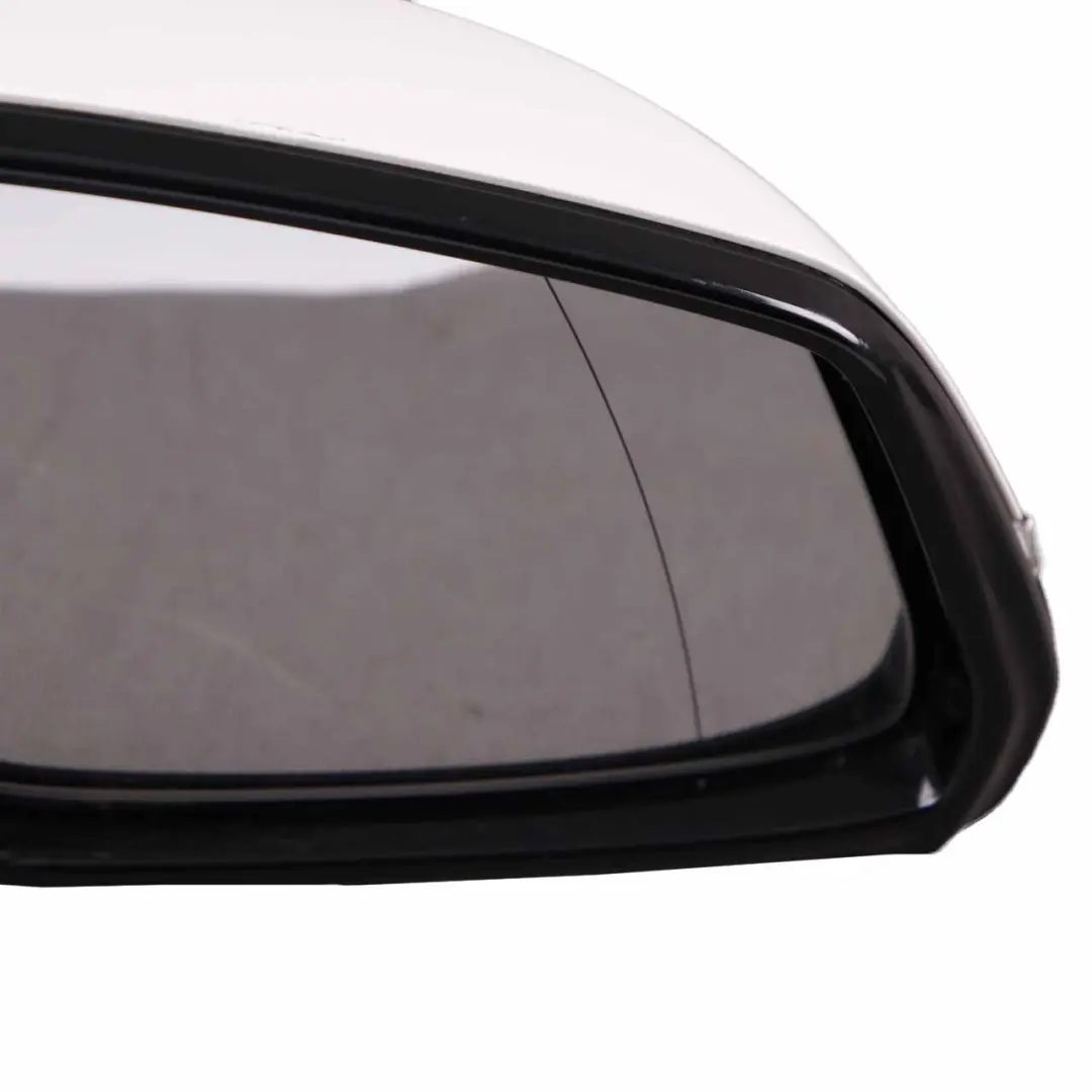 Wing Mirror BMW F10 F11 LCI Outside Door Right O/S Alpinweiss Alpine White - 300